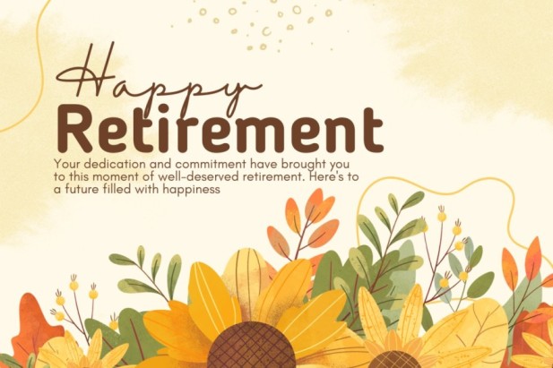 Retirement Thank You Messages card