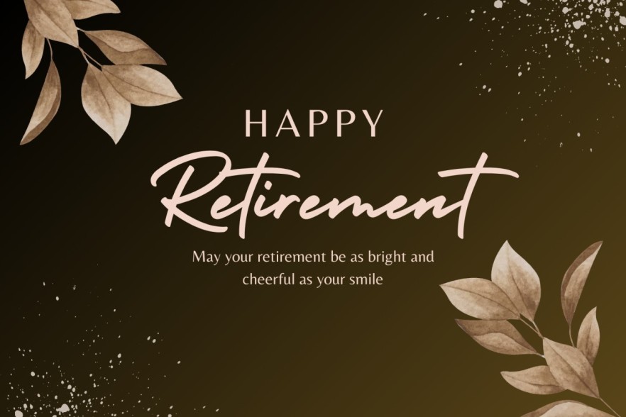 Retirement Thank You Messages card