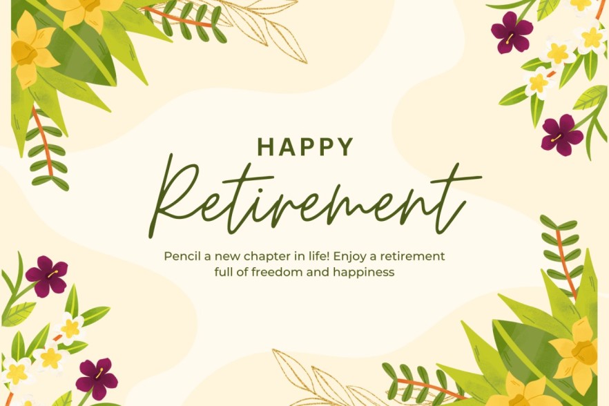 Retirement Thank You Messages card