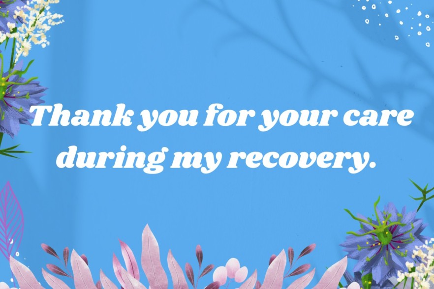 Thank You for Your Care and Concern Messages