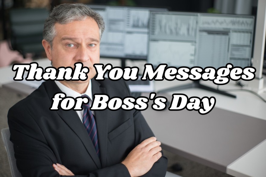 Thank You Messages for Boss's Day