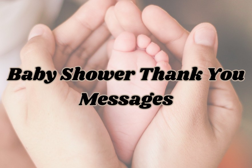 Adorable Baby Shower Thank You Messages for Family