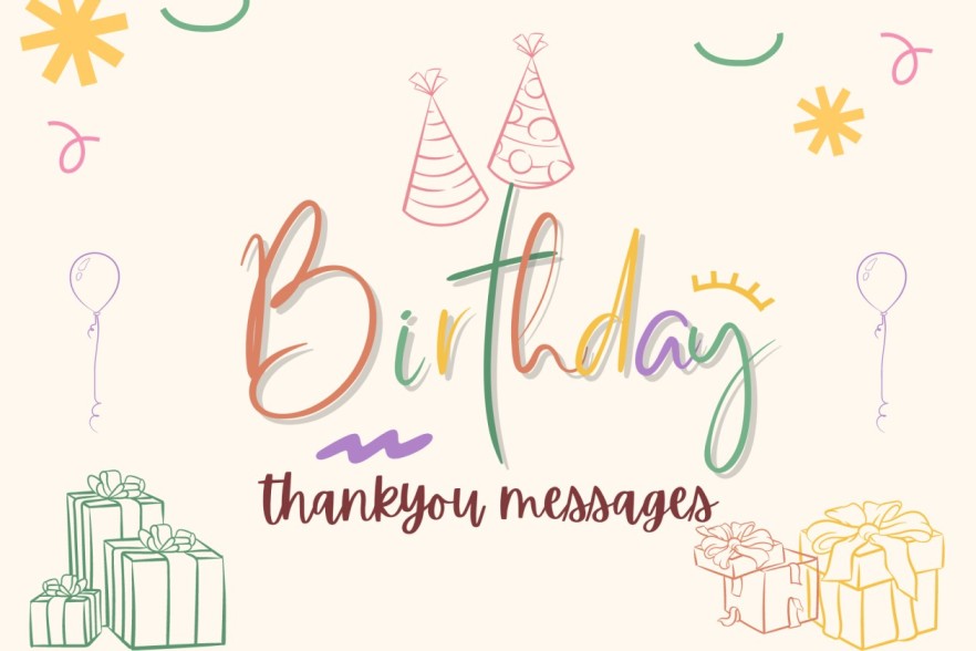 Thank you messages for birthday