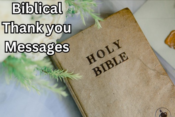 Biblical Thank You Messages